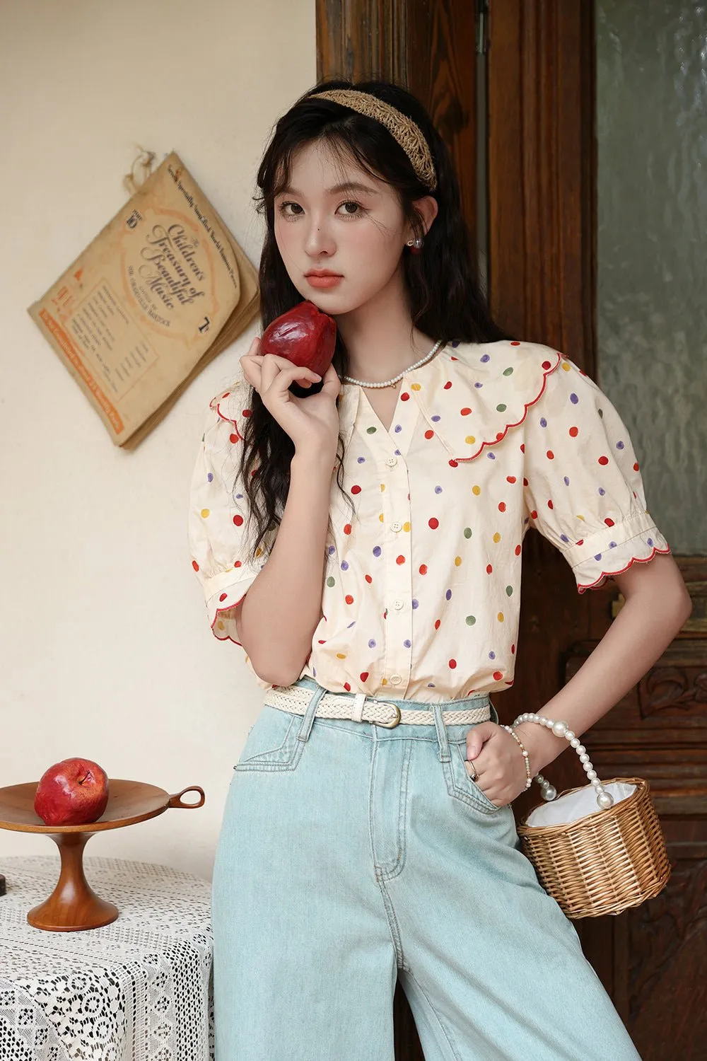 100% Cotton Blouses for Women