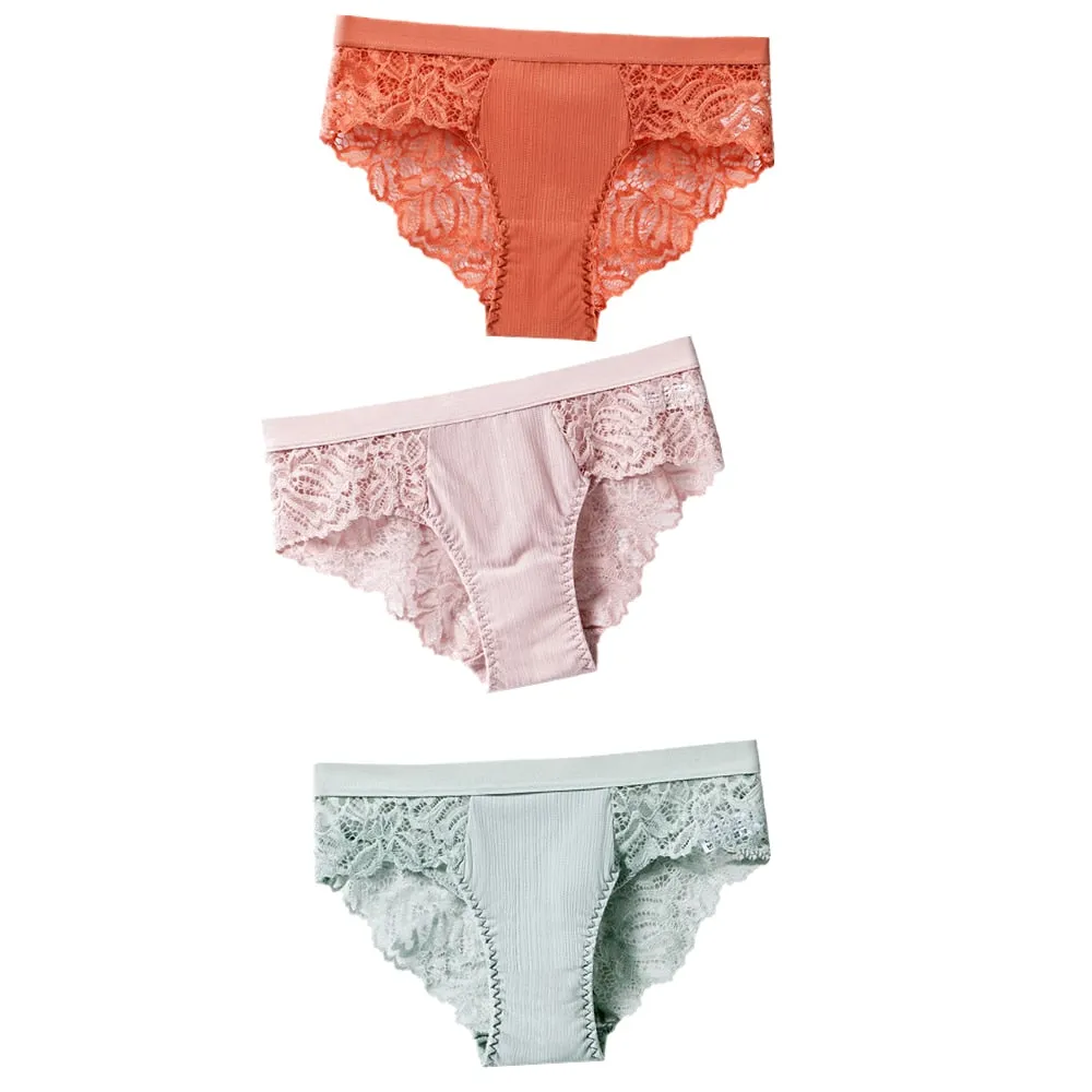 3 Pieces Cotton Panties