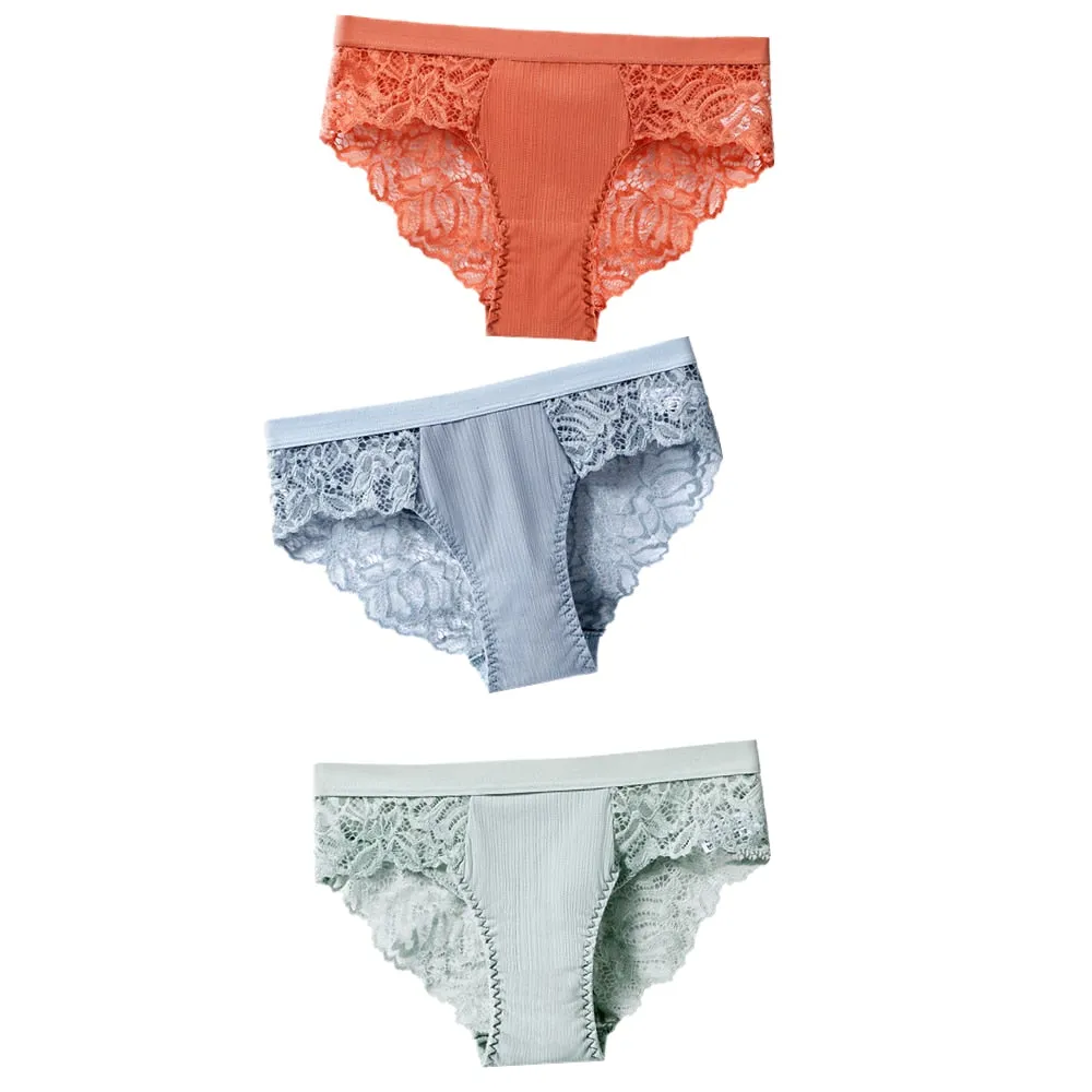 3 Pieces Cotton Panties