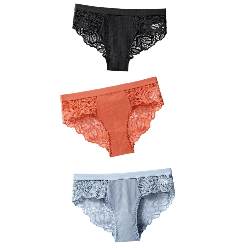 3 Pieces Cotton Panties