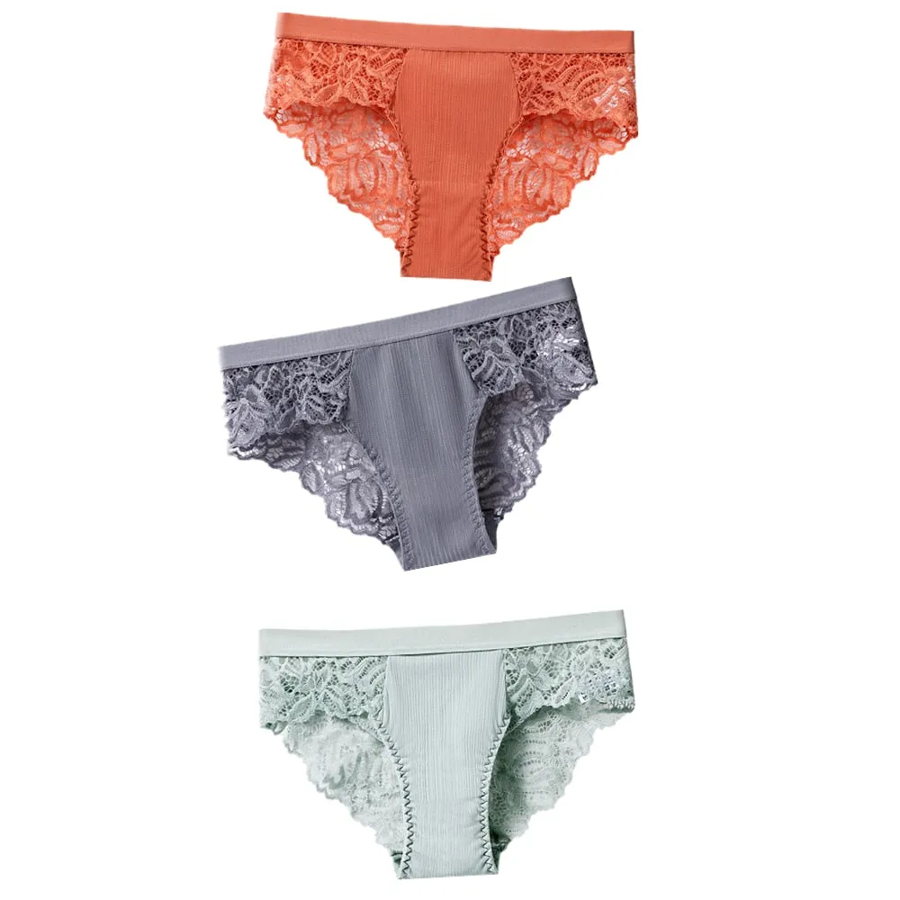3 Pieces Cotton Panties