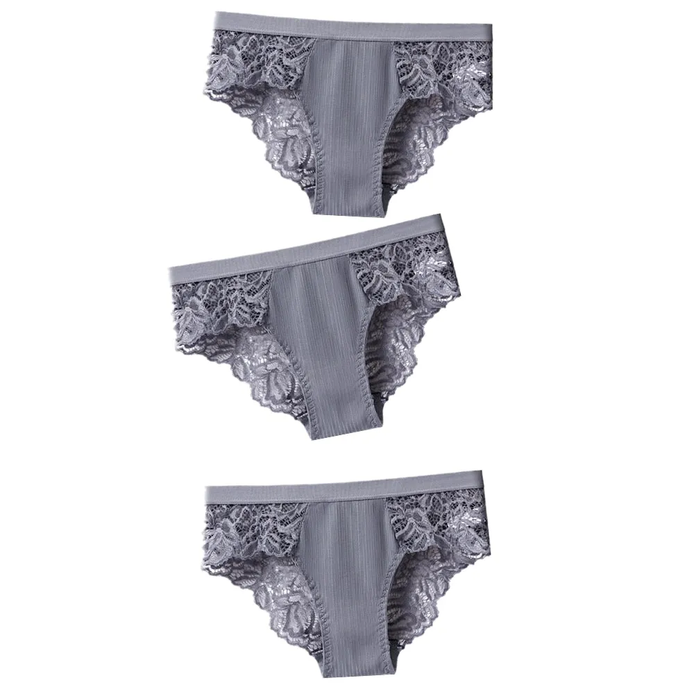 3 Pieces Cotton Panties