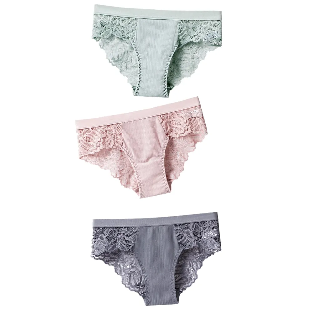 3 Pieces Cotton Panties