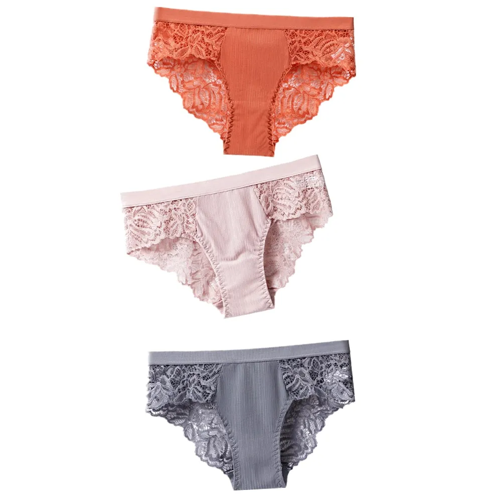 3 Pieces Cotton Panties