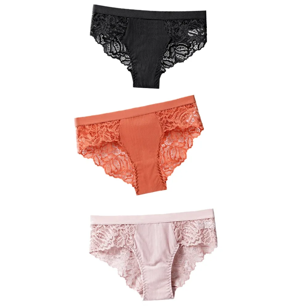 3 Pieces Cotton Panties