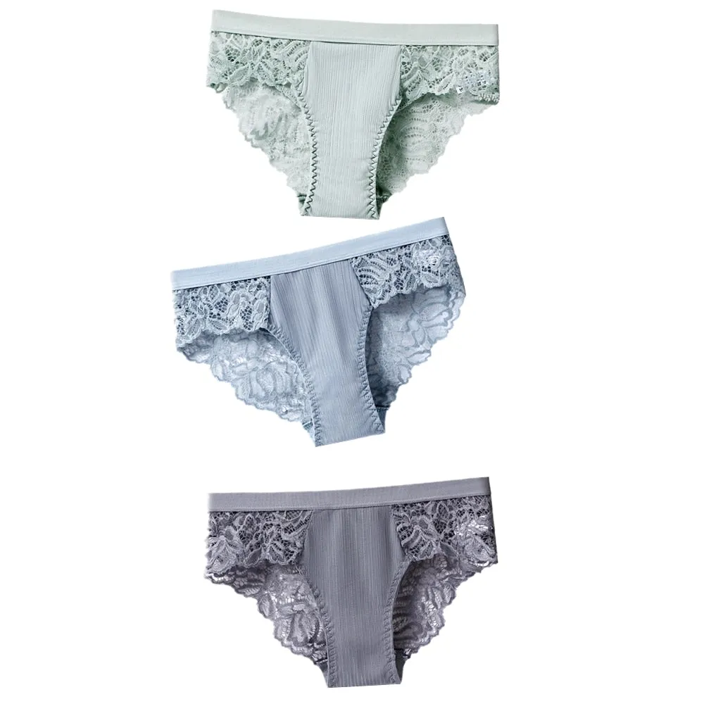 3 Pieces Cotton Panties
