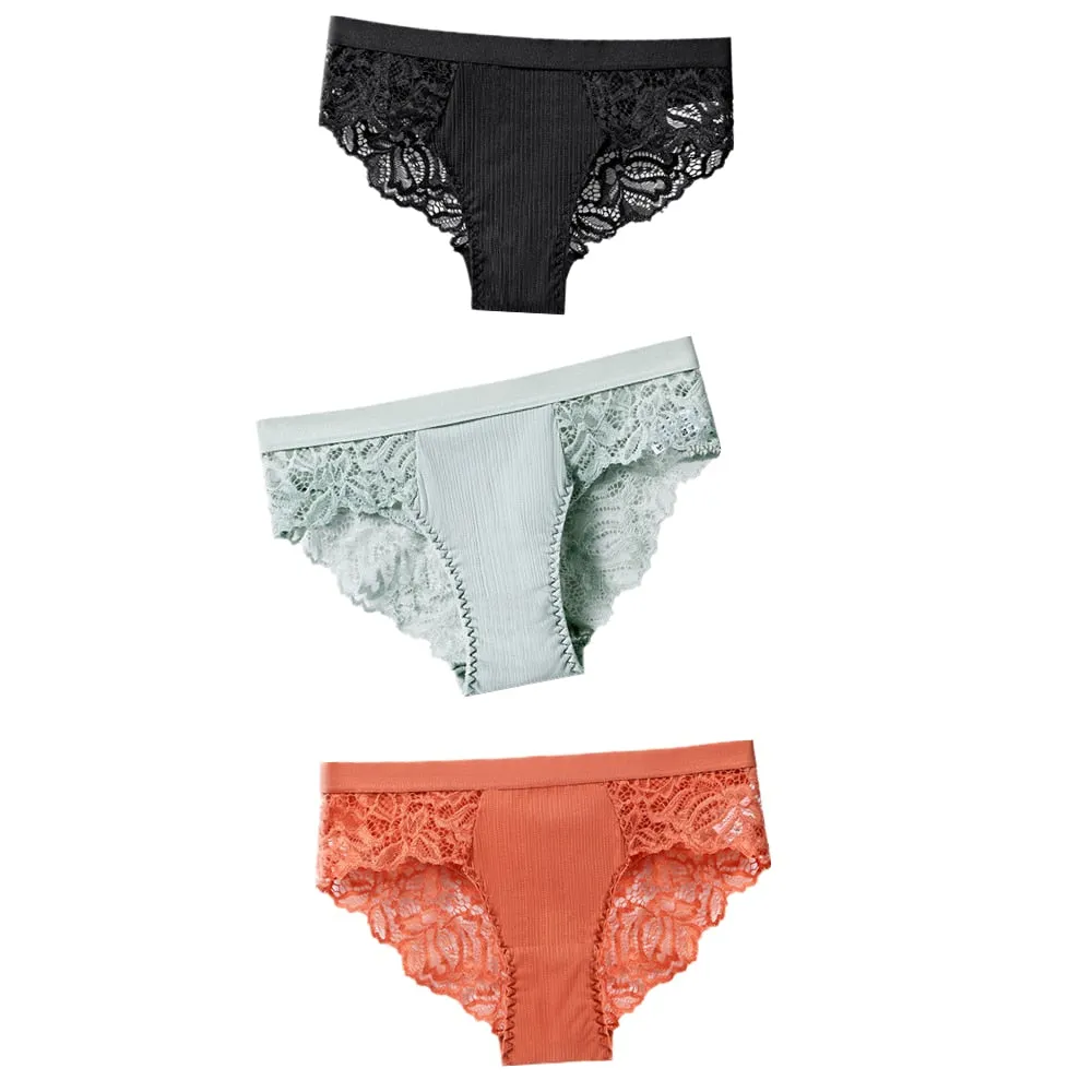 3 Pieces Cotton Panties
