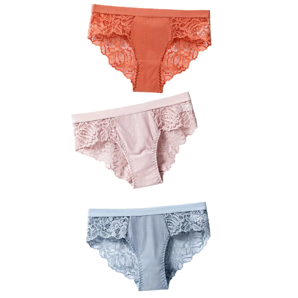 3 Pieces Cotton Panties
