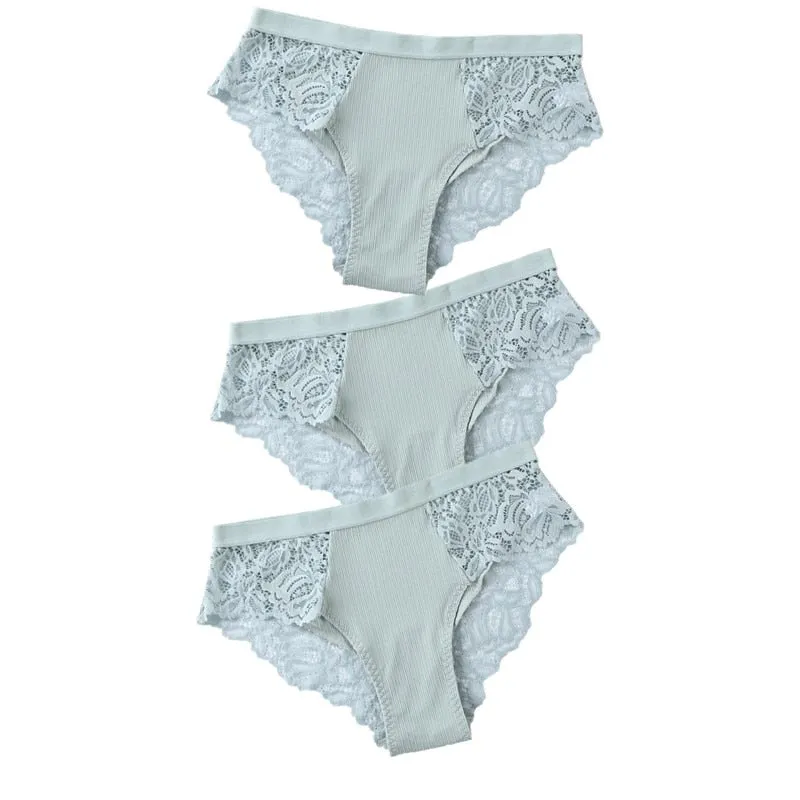 3 Pieces Cotton Panties