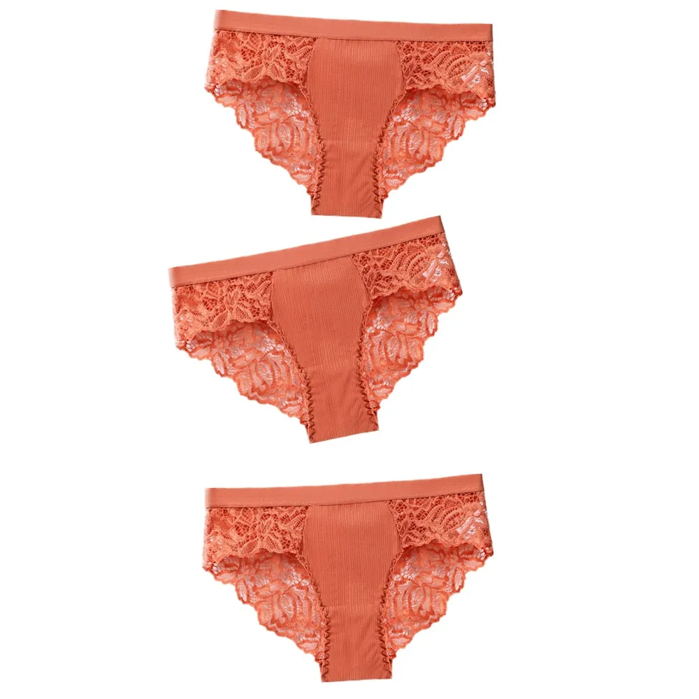 3 Pieces Cotton Panties