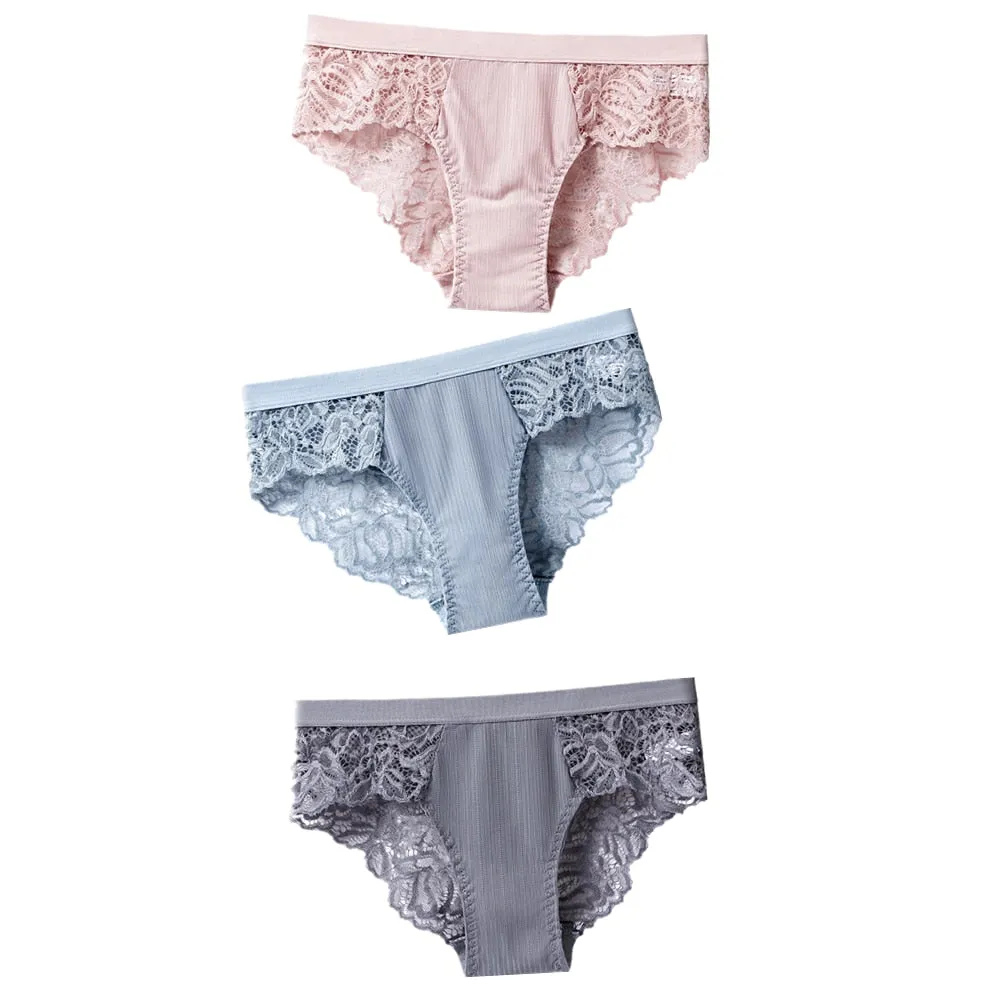 3 Pieces Cotton Panties