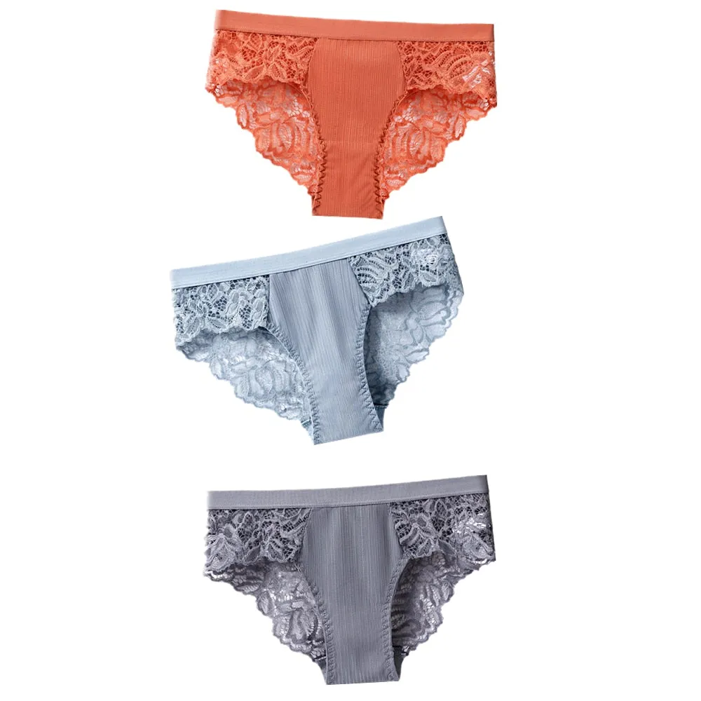 3 Pieces Cotton Panties