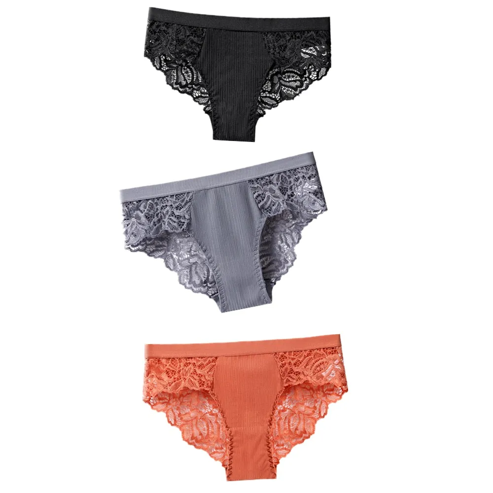 3 Pieces Cotton Panties