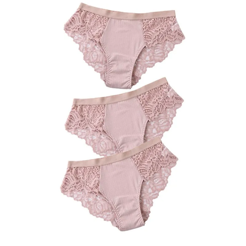 3 Pieces Cotton Panties