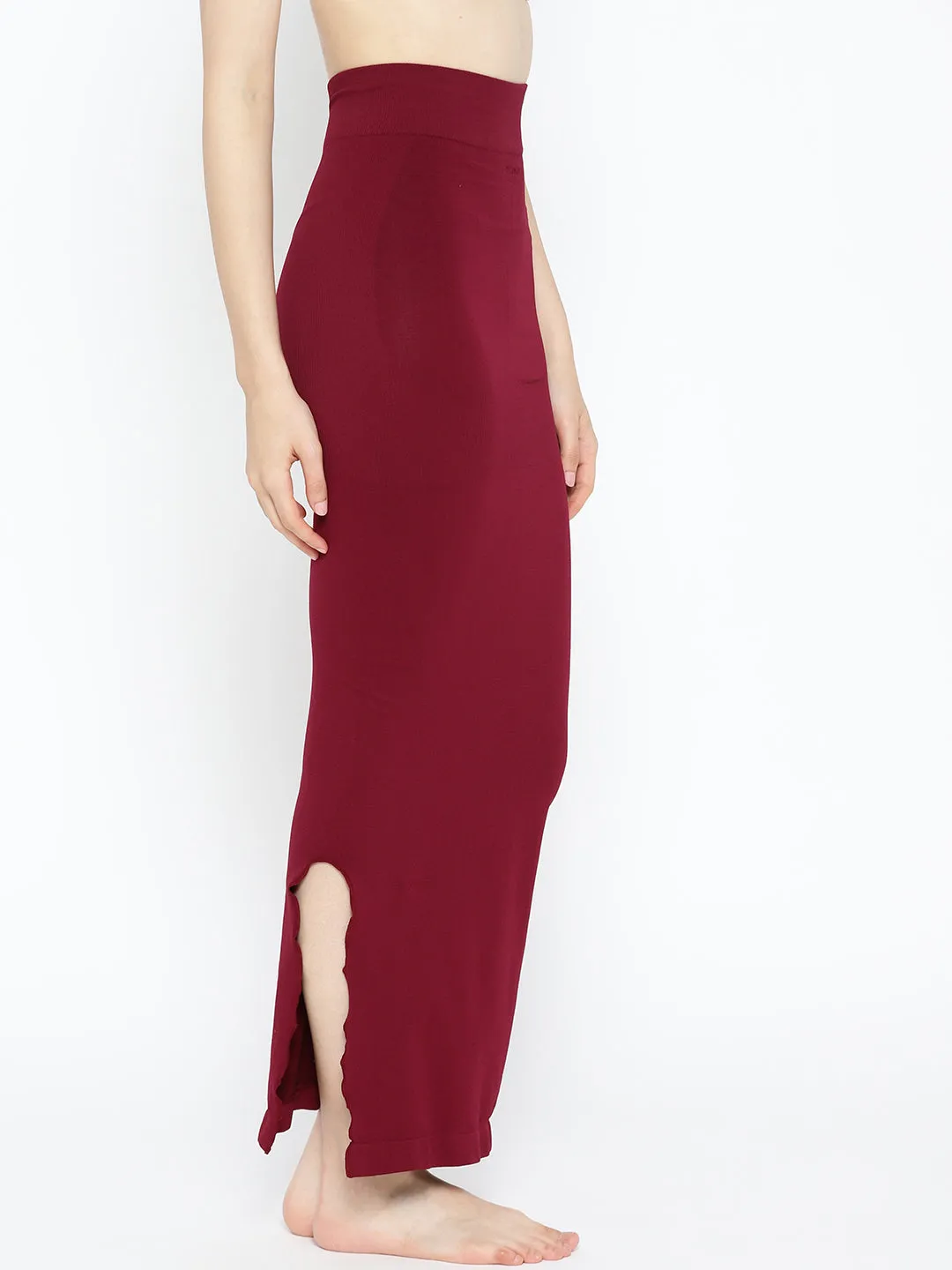 Adorna Saree Shapewear - Maroon
