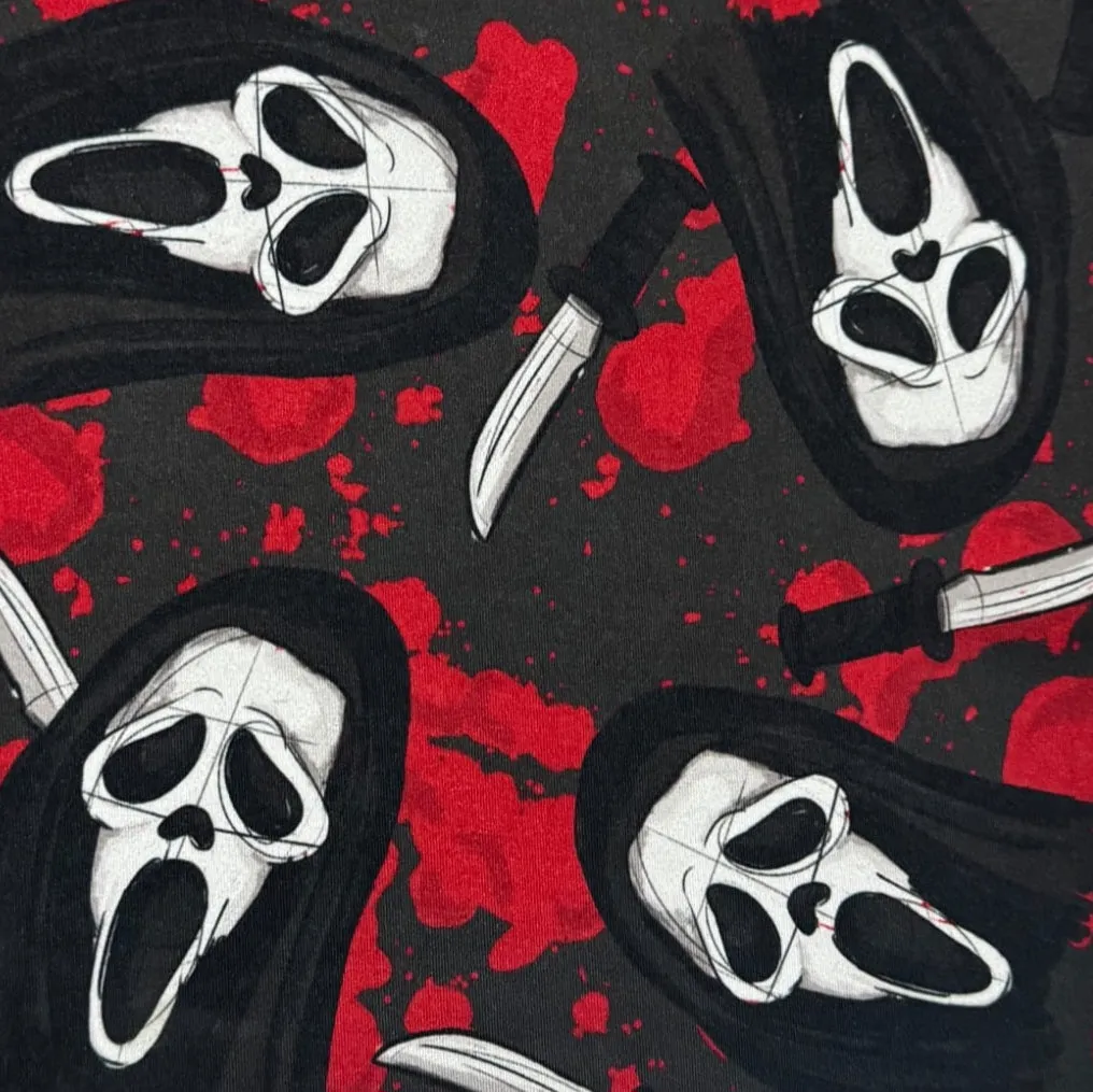 Bloody Ghostface (Semi-Exclusive) - High-quality Handcrafted Vibrant Leggings