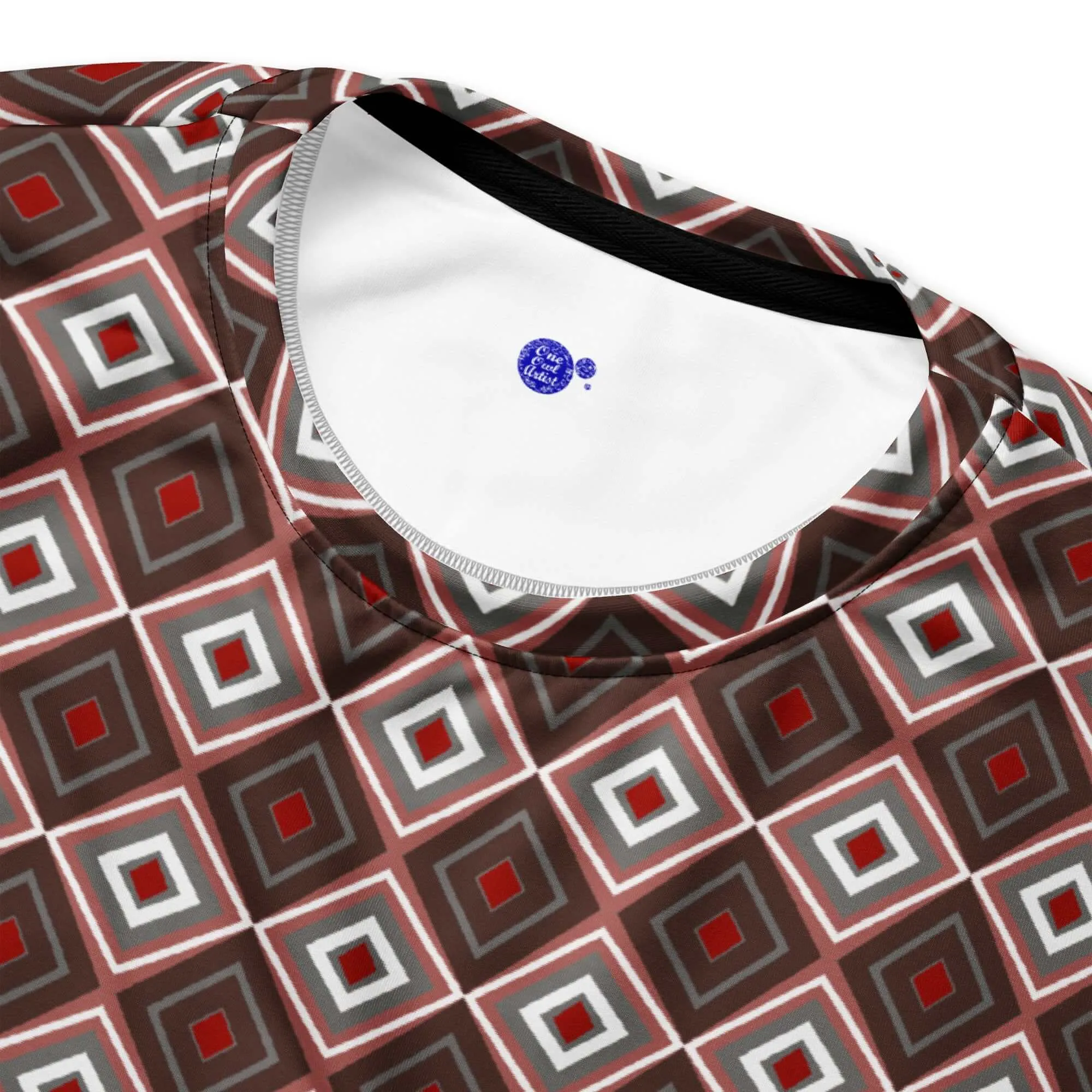 Brown Sweatshirt (Argyle Pattern)