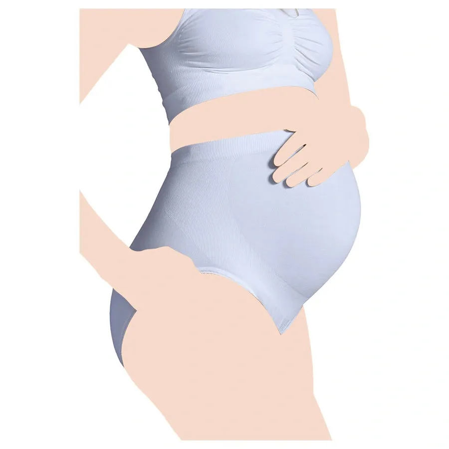 Carriwell Seamless Light Support Maternity Brief - Medium (White)