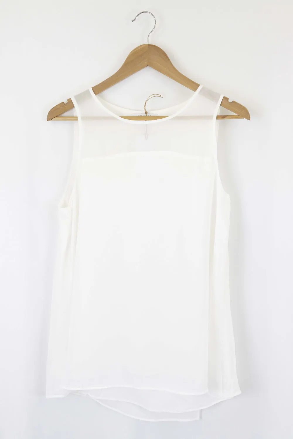 Chalice White Short Sleeve Top M