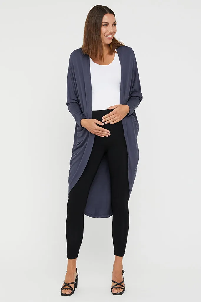 Cocoon Maternity Cardigan - Storm