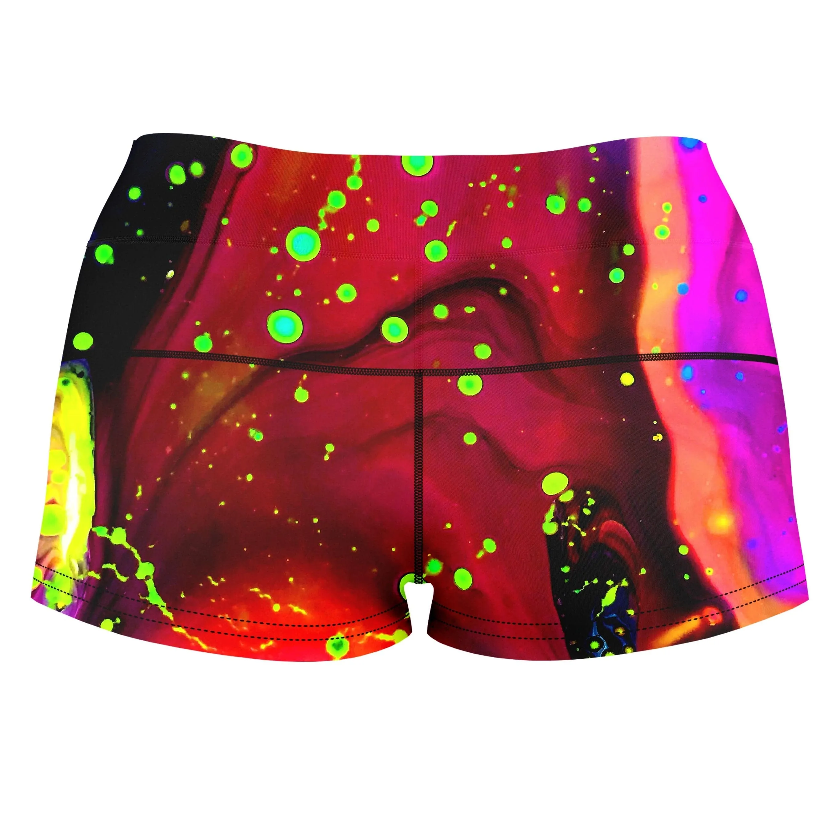 Cosmos High-Waisted Women's Shorts