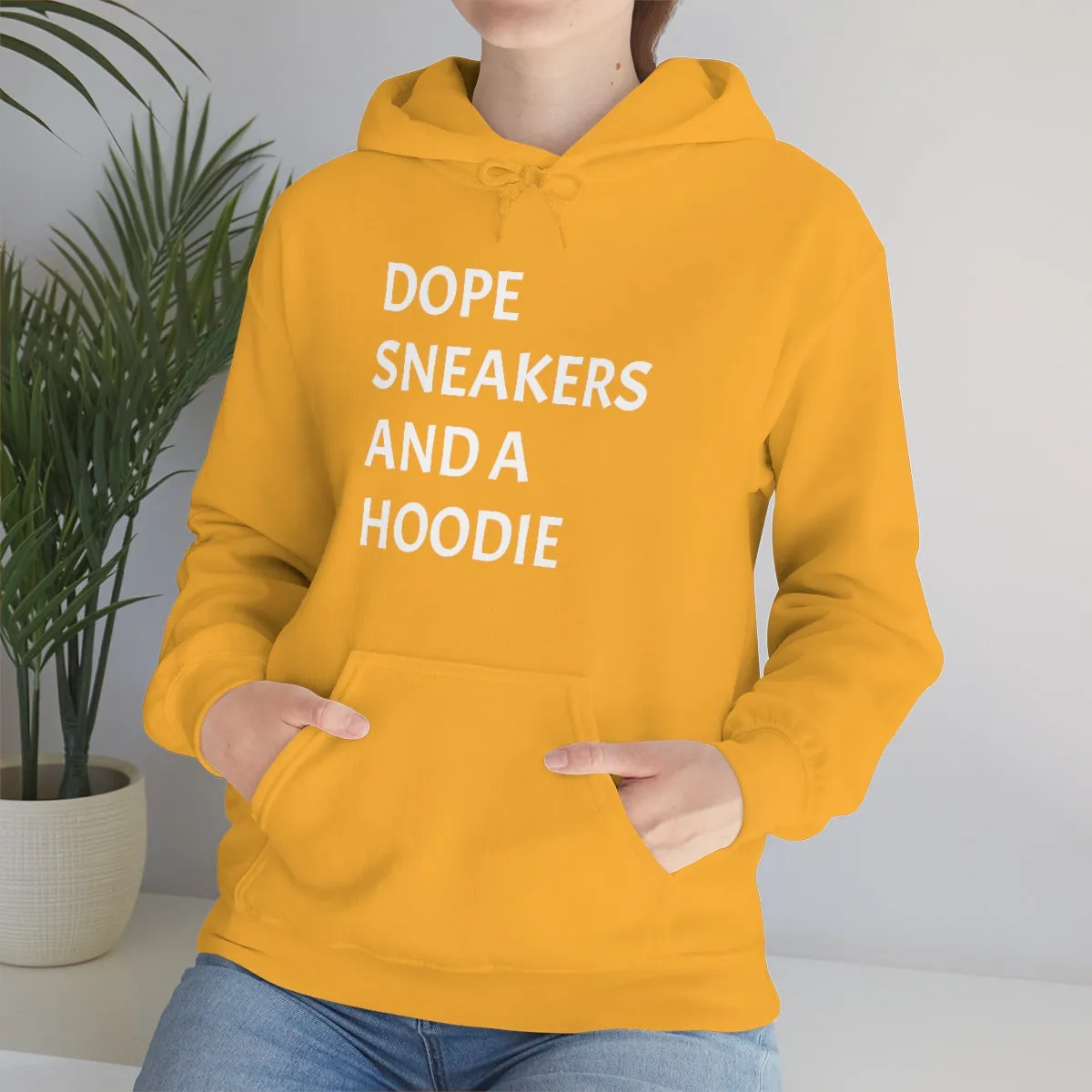 DOPE SNEAKERS AND A HOODIEUnisex Heavy Blend™ Hooded Sweatshirt
