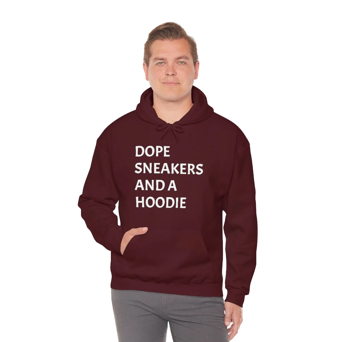 DOPE SNEAKERS AND A HOODIEUnisex Heavy Blend™ Hooded Sweatshirt