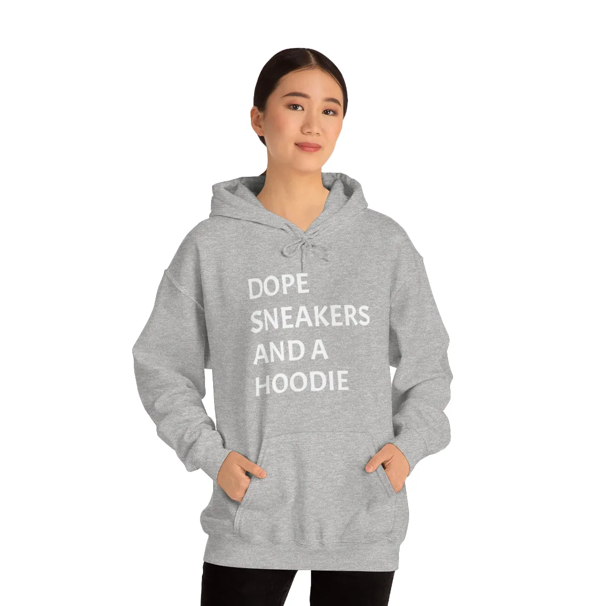 DOPE SNEAKERS AND A HOODIEUnisex Heavy Blend™ Hooded Sweatshirt