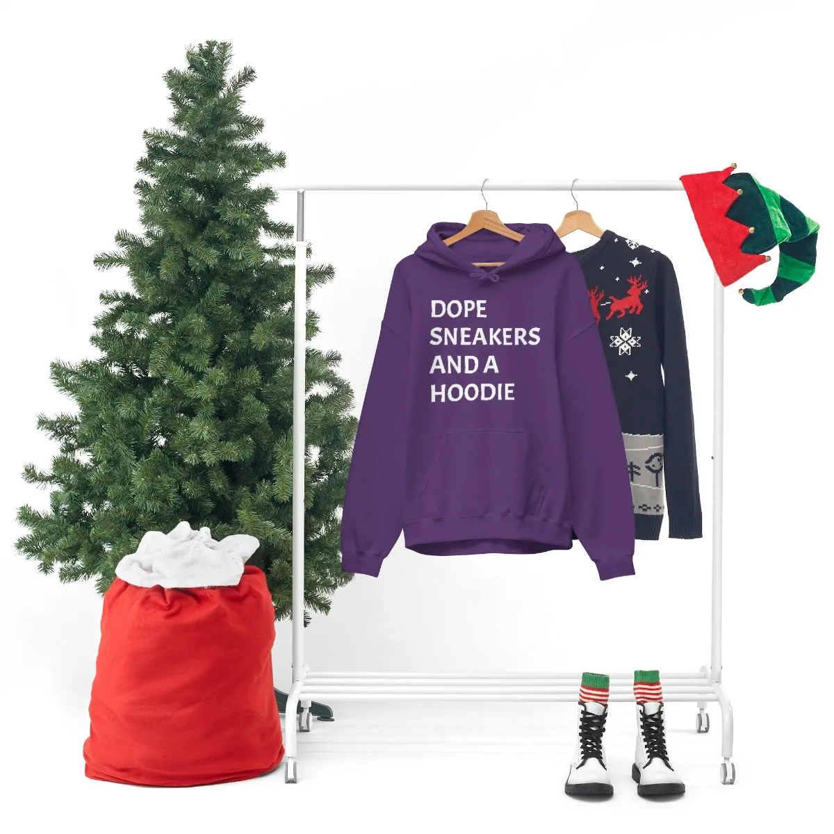 DOPE SNEAKERS AND A HOODIEUnisex Heavy Blend™ Hooded Sweatshirt