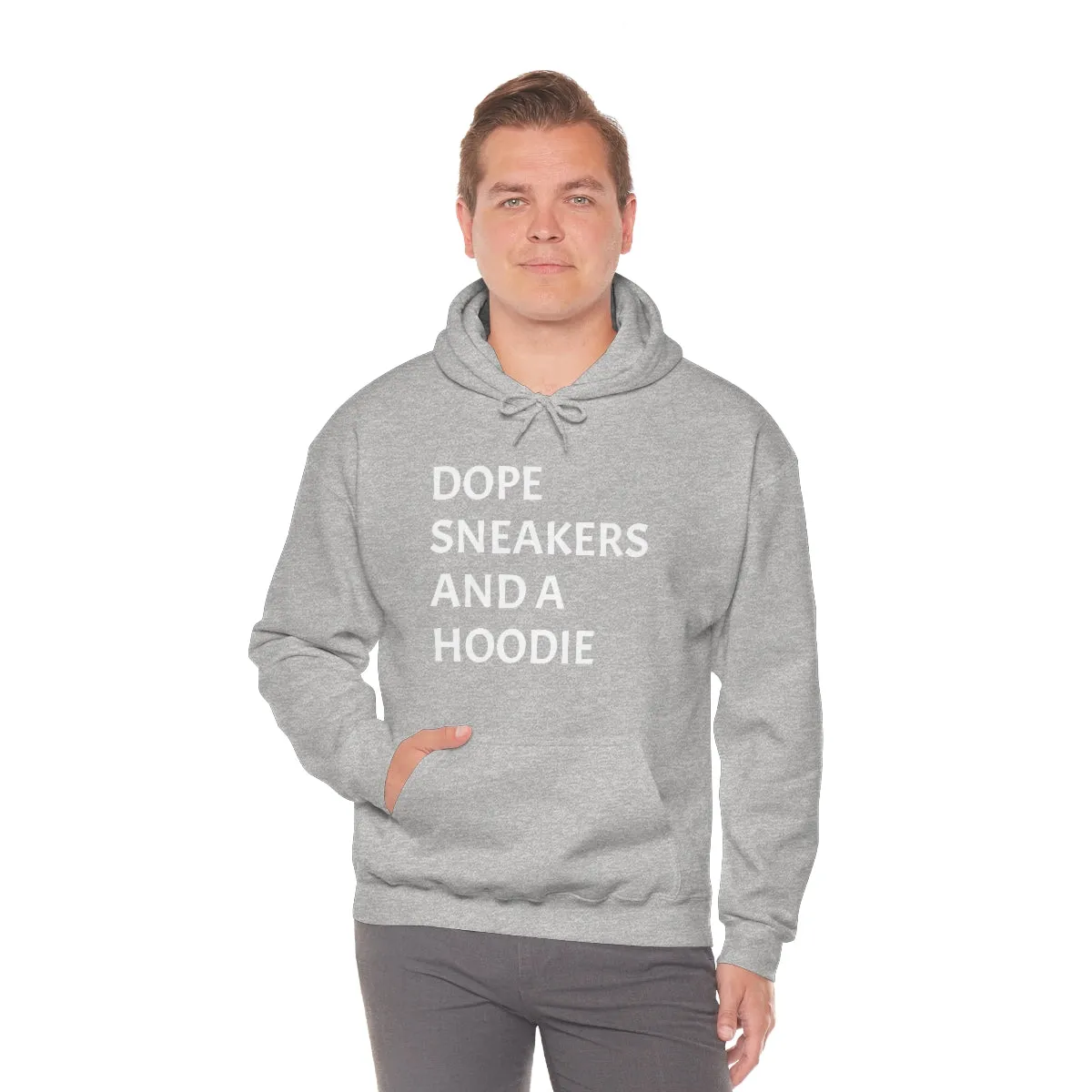 DOPE SNEAKERS AND A HOODIEUnisex Heavy Blend™ Hooded Sweatshirt