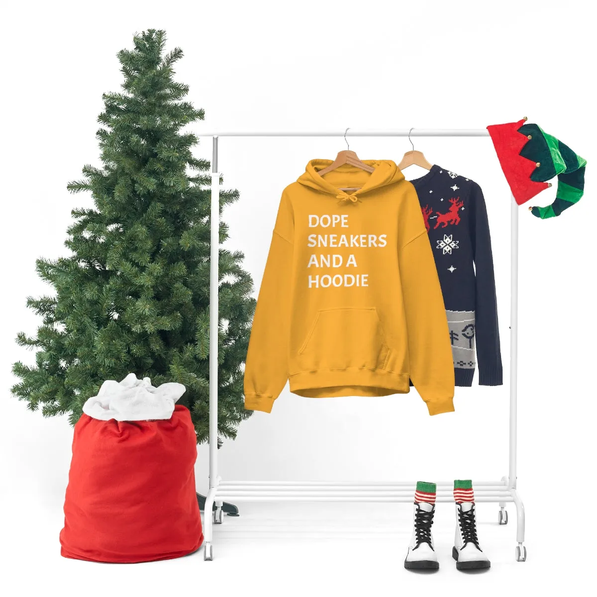 DOPE SNEAKERS AND A HOODIEUnisex Heavy Blend™ Hooded Sweatshirt