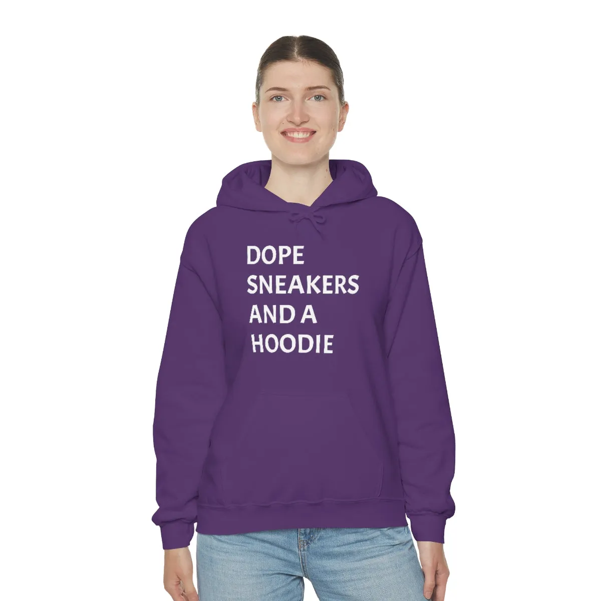 DOPE SNEAKERS AND A HOODIEUnisex Heavy Blend™ Hooded Sweatshirt