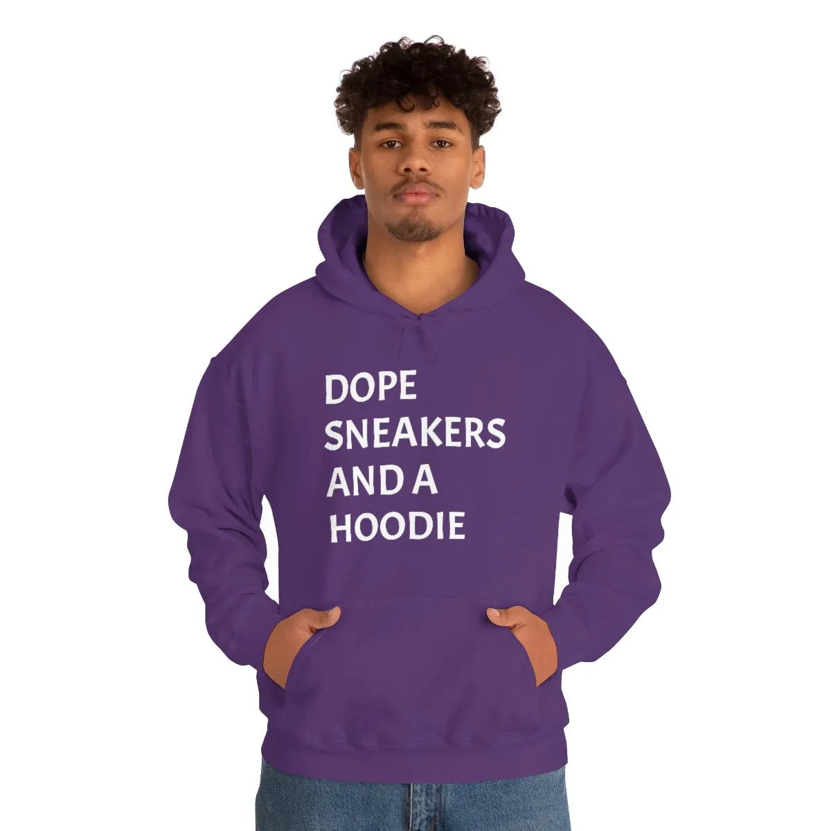 DOPE SNEAKERS AND A HOODIEUnisex Heavy Blend™ Hooded Sweatshirt