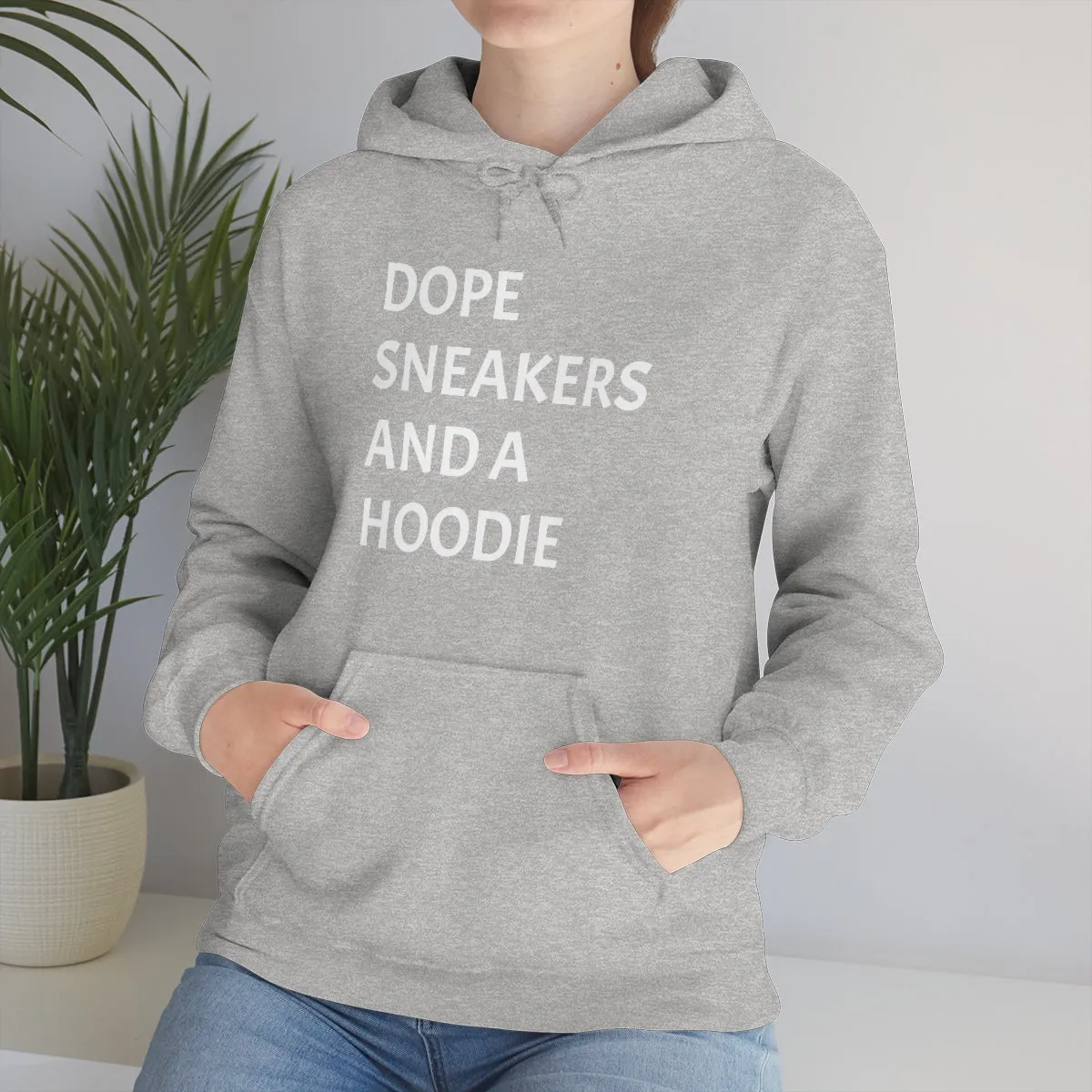 DOPE SNEAKERS AND A HOODIEUnisex Heavy Blend™ Hooded Sweatshirt