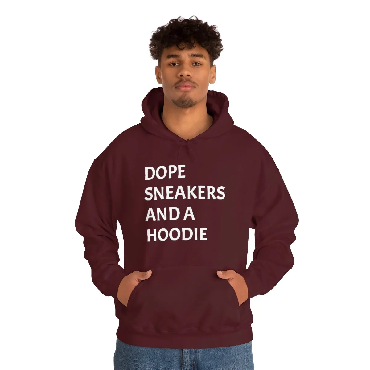 DOPE SNEAKERS AND A HOODIEUnisex Heavy Blend™ Hooded Sweatshirt