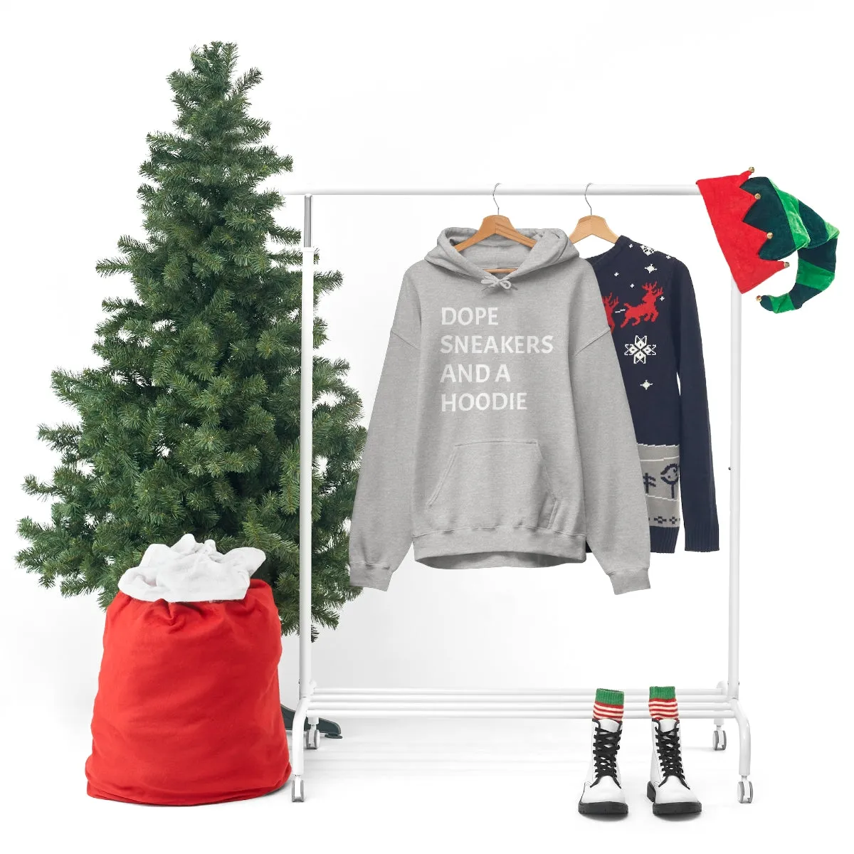 DOPE SNEAKERS AND A HOODIEUnisex Heavy Blend™ Hooded Sweatshirt