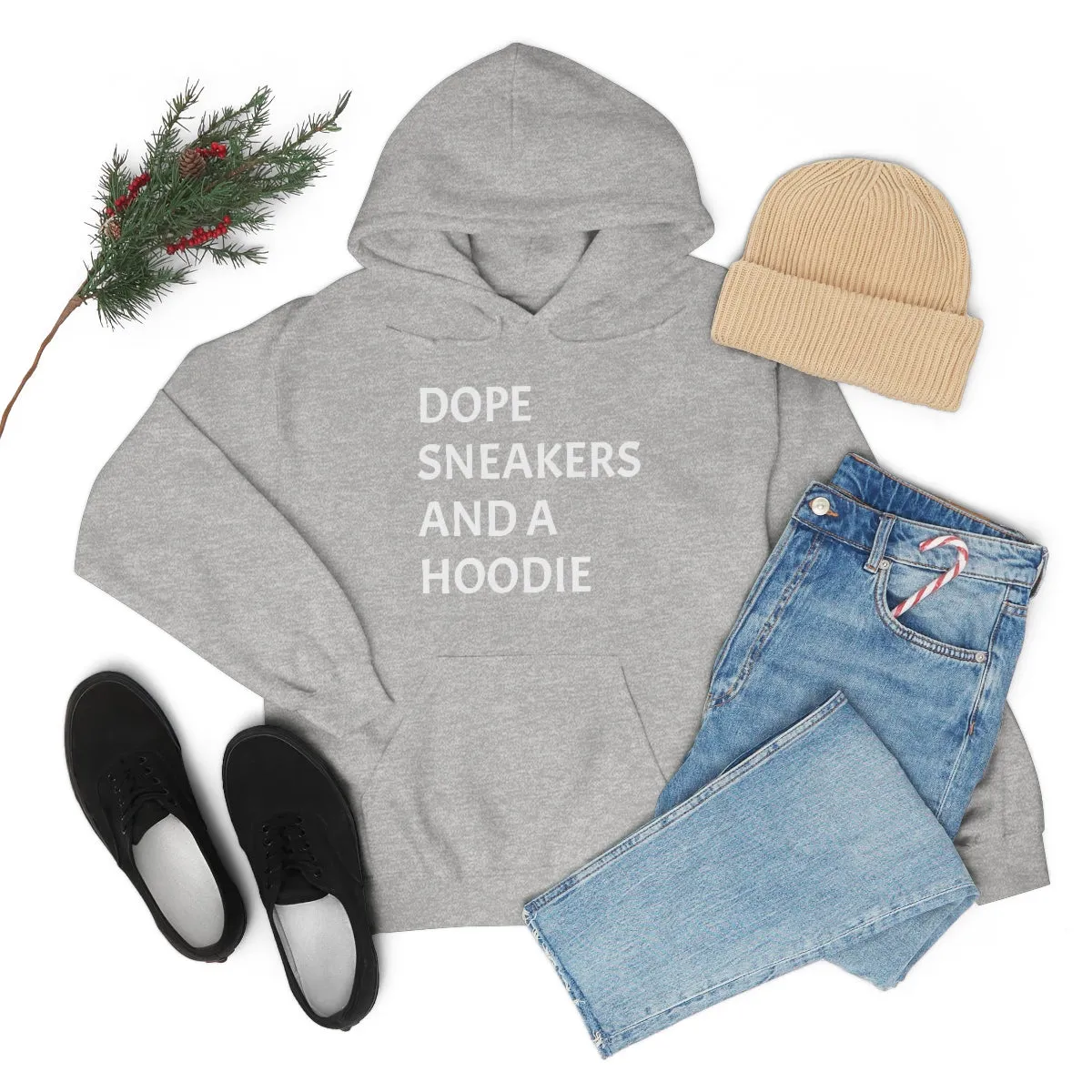 DOPE SNEAKERS AND A HOODIEUnisex Heavy Blend™ Hooded Sweatshirt