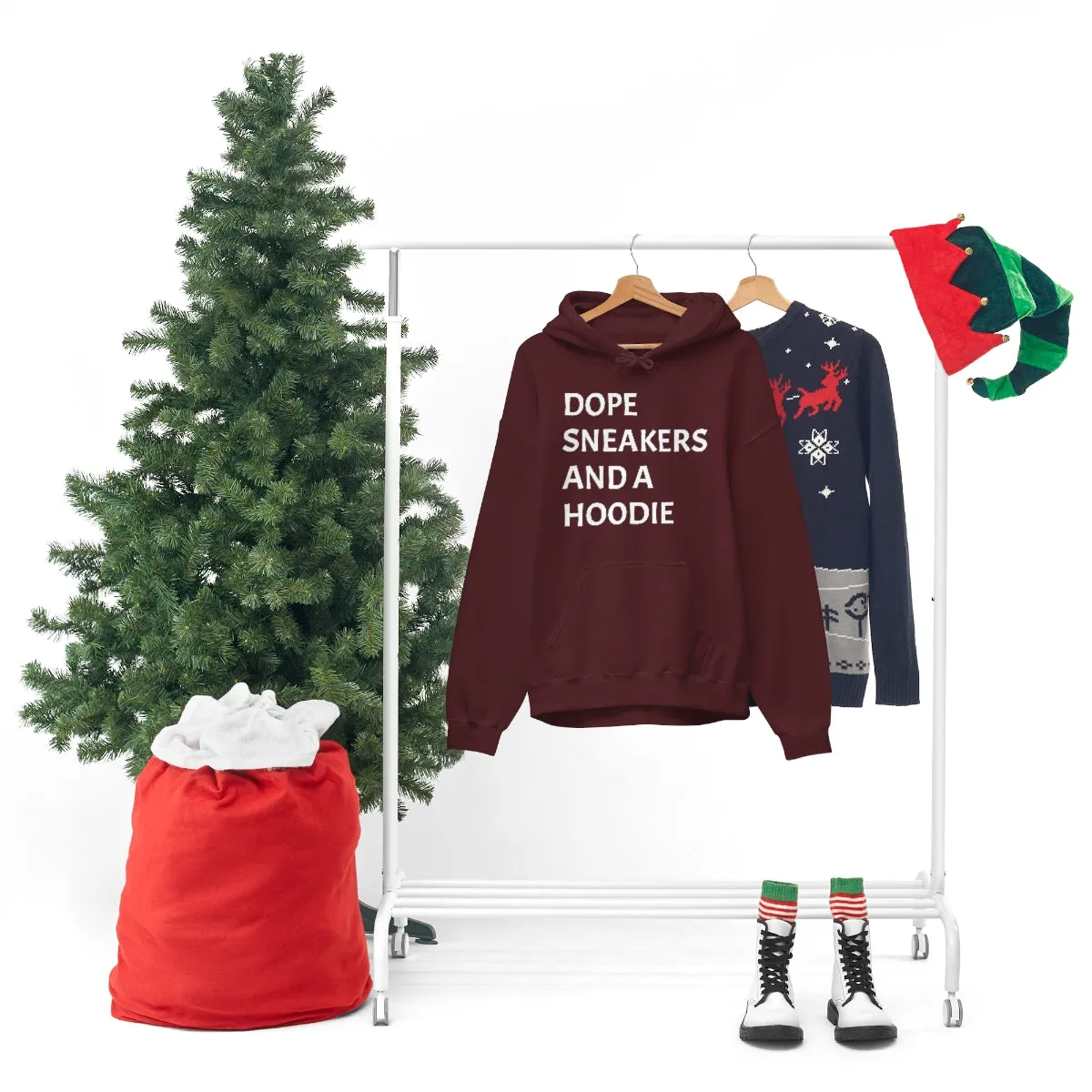 DOPE SNEAKERS AND A HOODIEUnisex Heavy Blend™ Hooded Sweatshirt