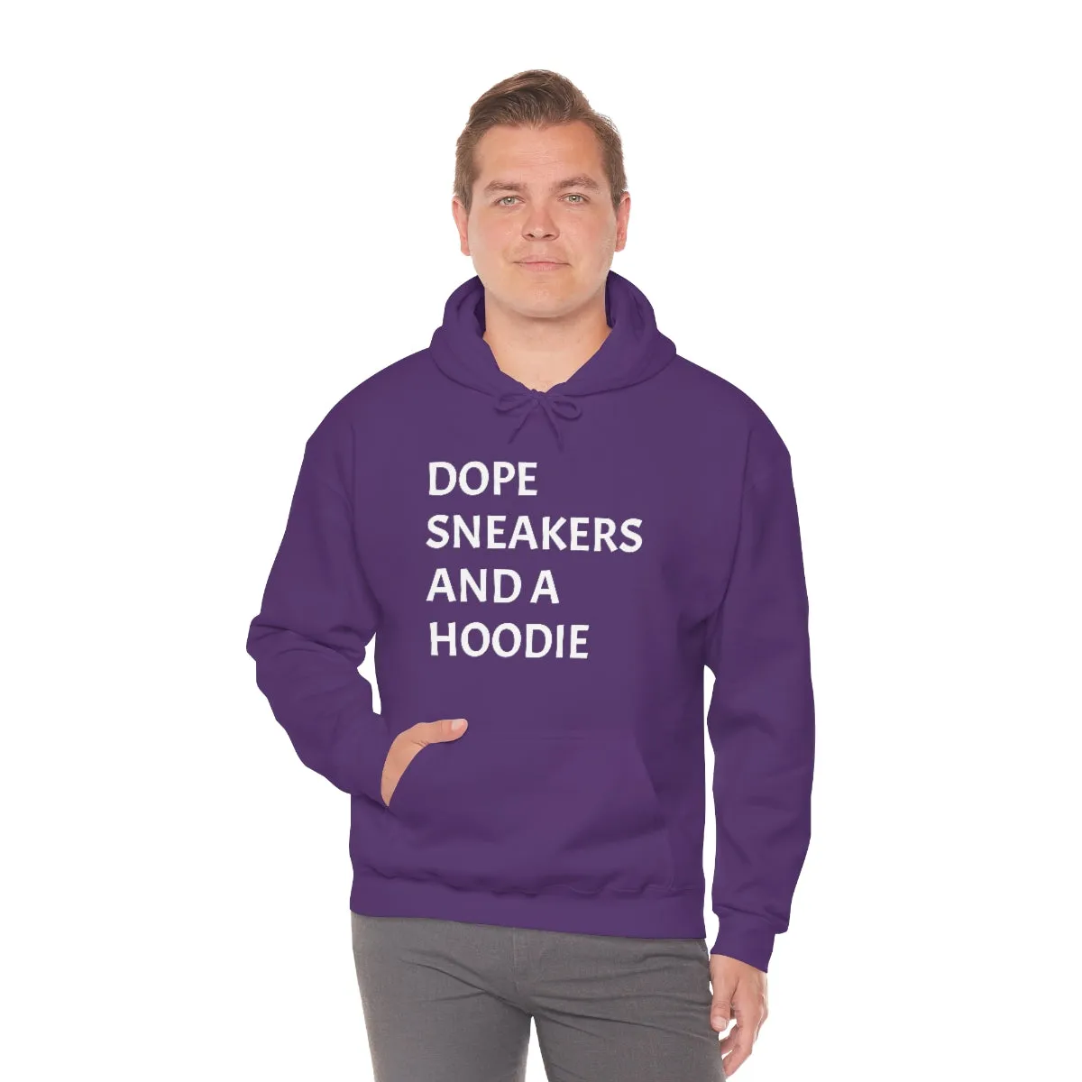 DOPE SNEAKERS AND A HOODIEUnisex Heavy Blend™ Hooded Sweatshirt