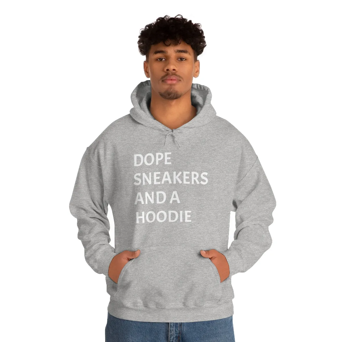 DOPE SNEAKERS AND A HOODIEUnisex Heavy Blend™ Hooded Sweatshirt