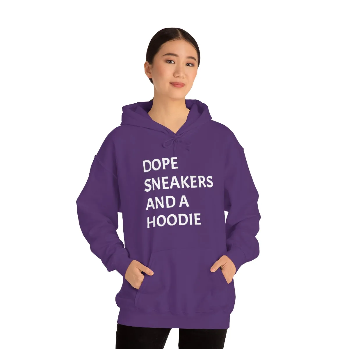 DOPE SNEAKERS AND A HOODIEUnisex Heavy Blend™ Hooded Sweatshirt