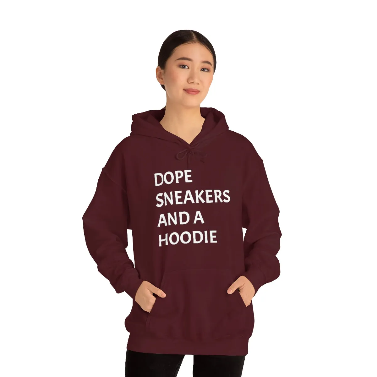 DOPE SNEAKERS AND A HOODIEUnisex Heavy Blend™ Hooded Sweatshirt