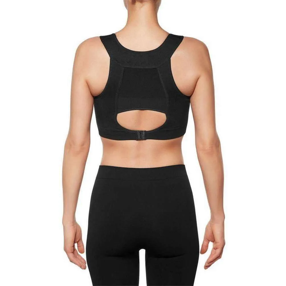 Falke Maximum Support C and D Sports Bra - Black