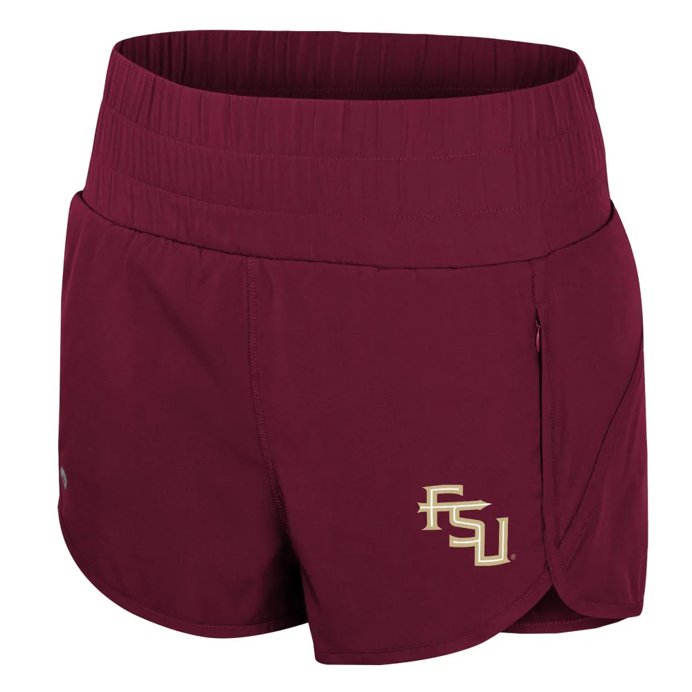 Florida State Seminoles Women's Stop By High Waisted Shorts