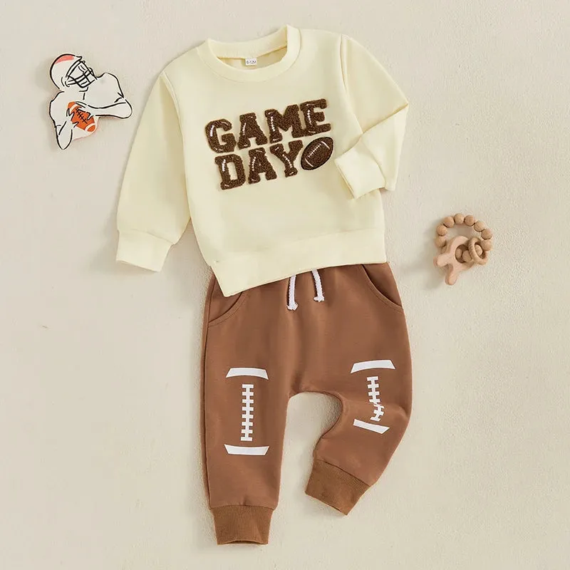GAME DAY Cream Outfit