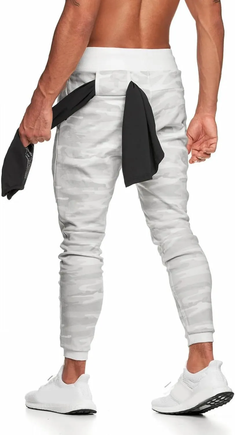 GIERIDUC Cargo Pants for Men Casual Pants Athletic Hiking Jogger Sweatpants Lightweight Drawstring Work Trousers with Pockets