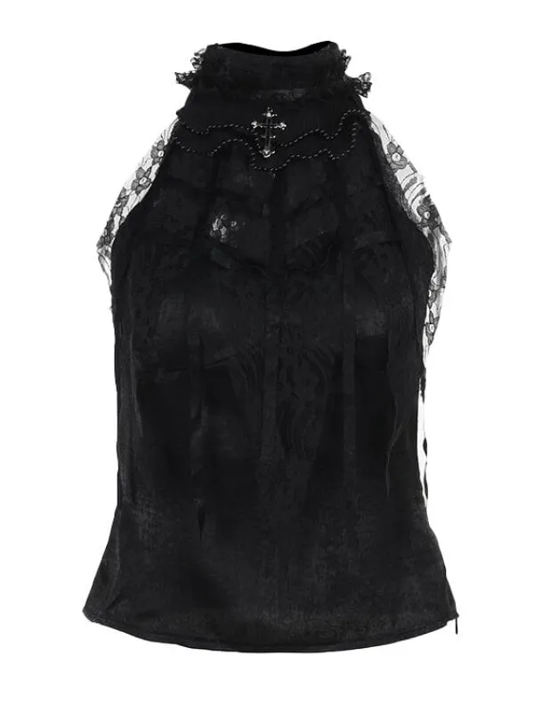 Gothic rose angelic top