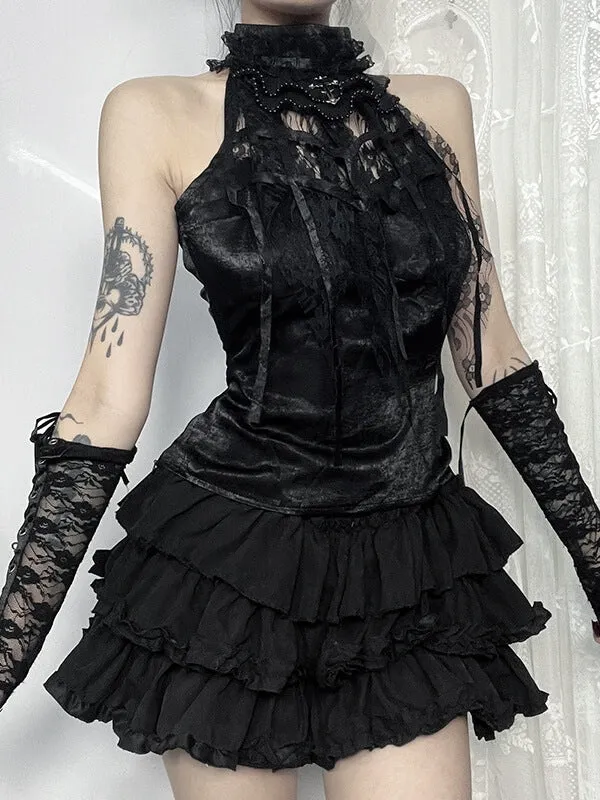 Gothic rose angelic top