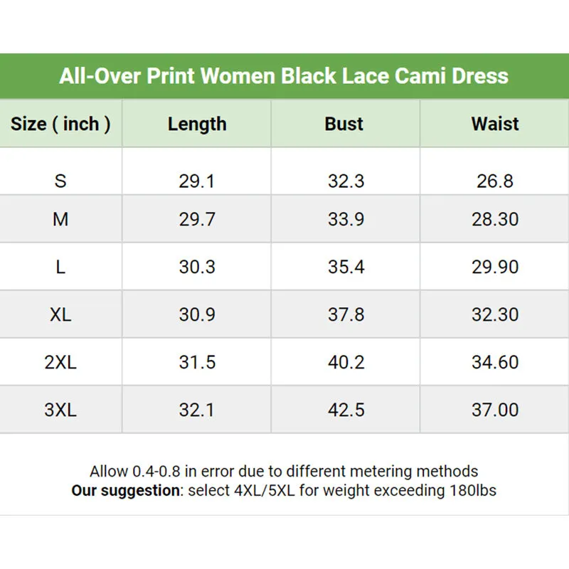 Grim Reaper Rose Pattern  Women's Black Lace Cami Dress Babydolls Nightgowns