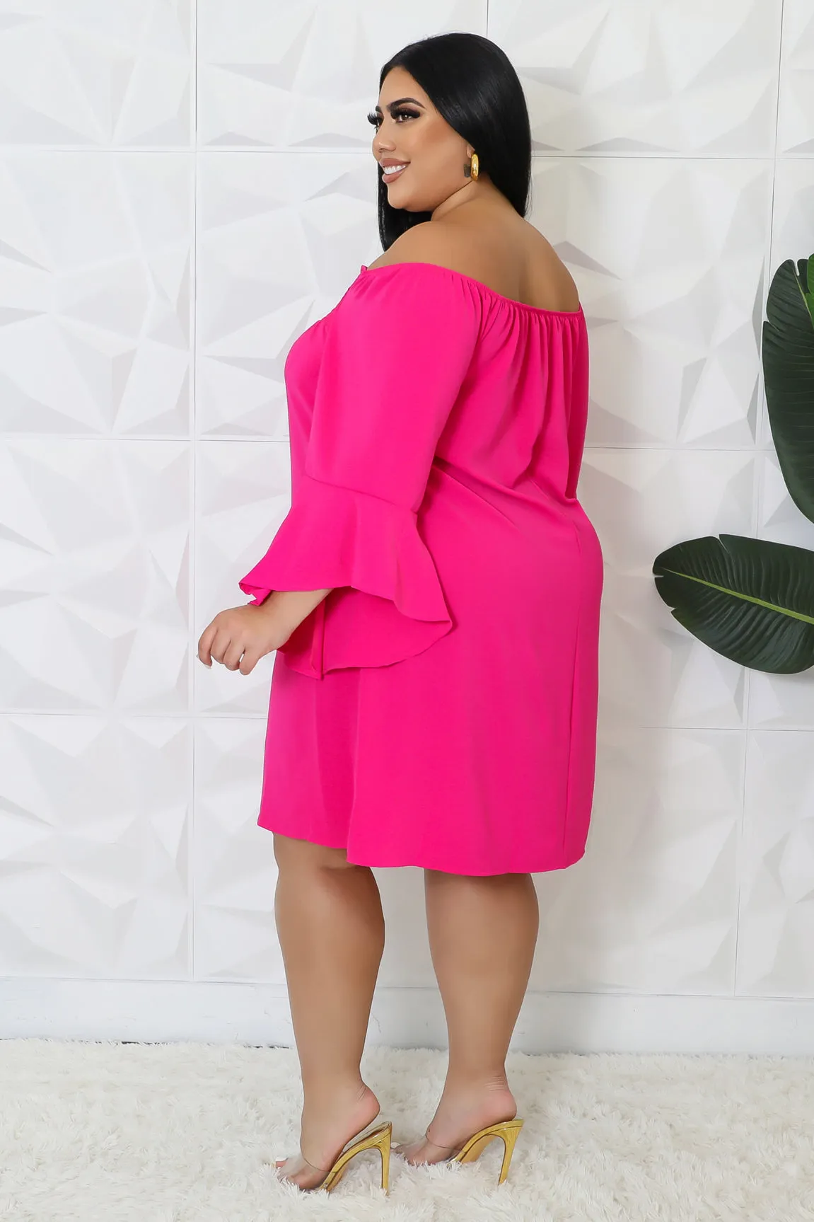 Hug My Body Dress Plus